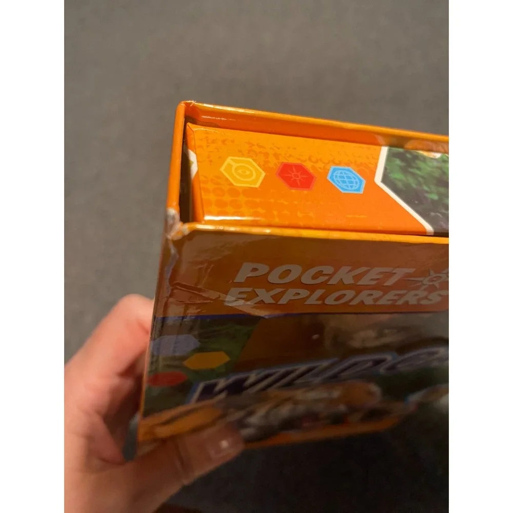 Kids Pocket Explorers Wild Cats‎ Set with 4 Figurines Box Damagep